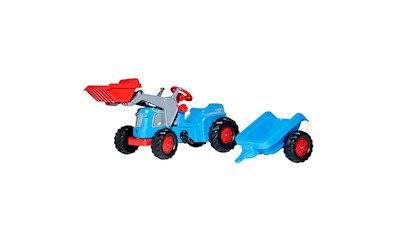 Outdoor Fahrezug Traktor Kiddy Classic mit Lader und Anhänger