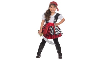 Piratin Bonnie Gr.152 1-teiliges Kleid