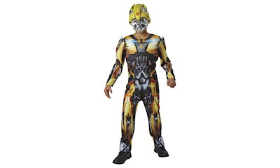 Bumblebee 5-6 Jahre Deluxe-Anzug Transformers mit Maske