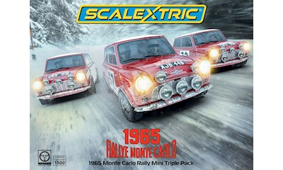 1965 Monte Carlo Rally Mini Triple Pack