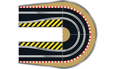 Hairpin Curve Track Accessory Pack - Replaces C8512 once sold out