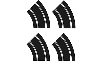 Standard Straight and R2 Curve Track Extension Pack - Replaces C8556