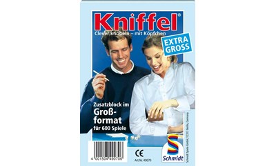 Grosser Kniffelblock