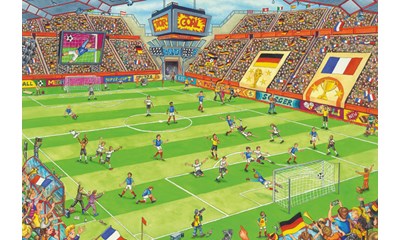 Finale im Fussballstadion 