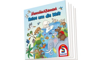Reise um die Welt  mit Büchlein