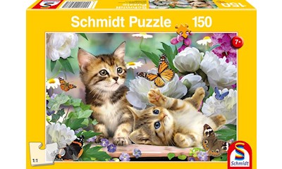 Verspielte Katzenbabys 150 Teile