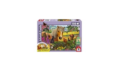 Süsser Besuch auf der Pferdekoppel 150 Teile