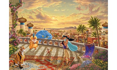 Disney Jasmine Dancing in the Desert Sunlight