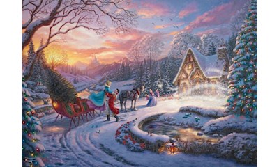 Disney Cinderella Bringing Home for Christmas