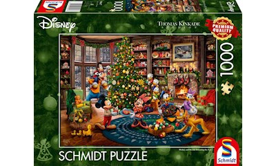 Disney Mickey & Minnie Trimming The Tree