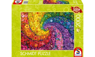 Kunterbunter Blütenwirbel