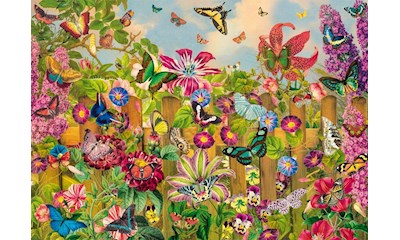 Wunderschöner Schmetterlingsgarten 