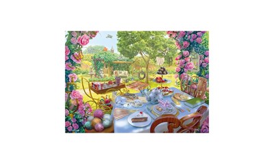 Tee im Garten