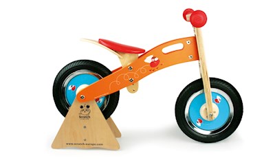Laufradständer aus Holz