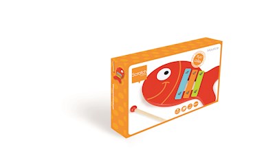 Holzxylophone Fisch