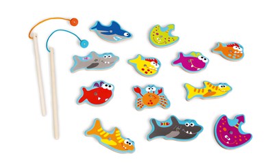 Angelspiel Gefährliche Fische, magn.