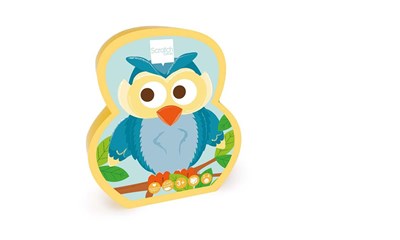 Puzzle Würfelspiel Eule