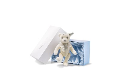 Braut Teddybär weiss 26cm