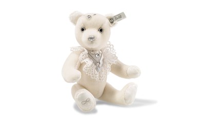 Braut Teddybär weiss 26cm