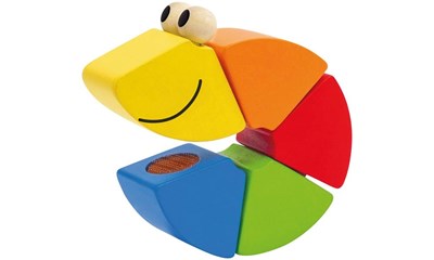 Klettwurm Freddi 16cm