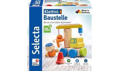 Klett-Stapelspielzeug Baustelle 8 Teile 