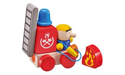 Klett-Stapelspielzeug Feuerwehr 7 Teile 
