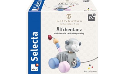 Nachzieh-Affe Äffchentanz 11cm