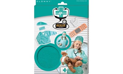 Arztkleider Set 3 teilig aus Stoff