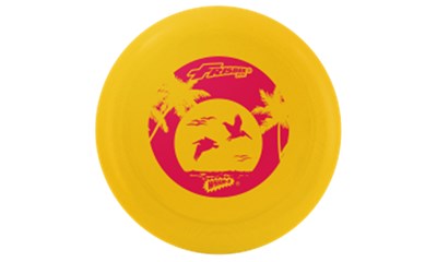 Frisbee Malibu 23cm aus Kunststoff, 110g Ideal für Einsteiger
