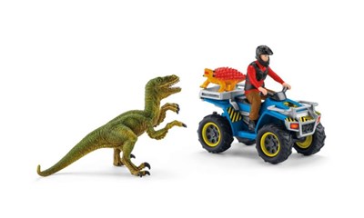 Flucht auf Quad vor Velociraptor TV Werbung September