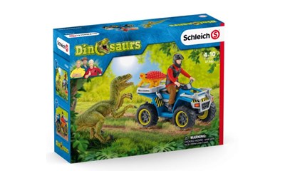 Flucht auf Quad vor Velociraptor TV Werbung September