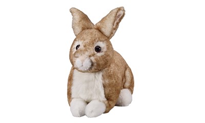 Hase braun liegend 25cm