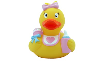 Badeente Mädchen Baby