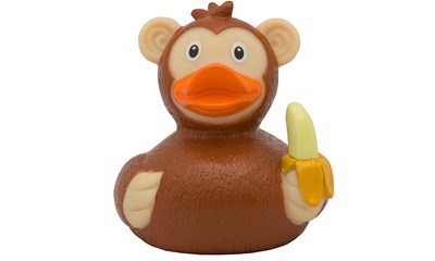 Badeente Affe 7.5 x 8.5cm Badeente