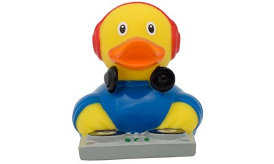 Badeente DJ 7.5 x 8.5cm Badeente