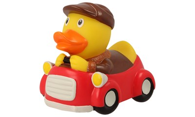 Badeente Autofahrer 7.5 x 8.5cm Badeente