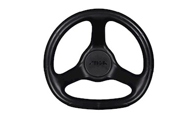 Snowracer Iconic Steuerrad Bio schwarz, Ersatzteil für Snowracer Iconic