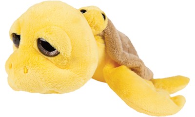 Schildkröte gelb 24cm mit Baby Baby mit Quietfunktion Neptune