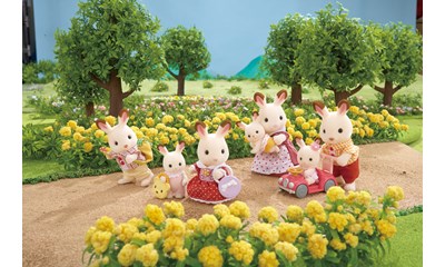 Chocolate Rabbit Family