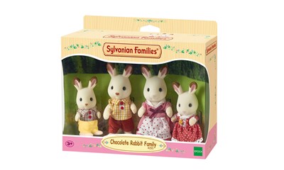 Chocolate Rabbit Family
