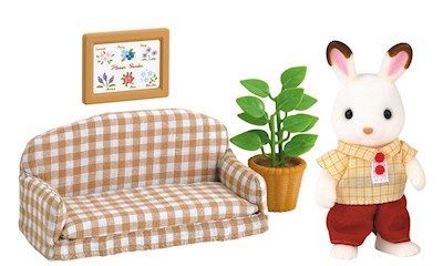 Chocolate Rabbit Father & Settee