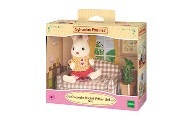 Chocolate Rabbit Father & Settee