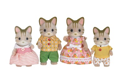Striped Cat Family