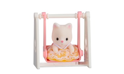 Baby Carry Case (Cat on Swing)