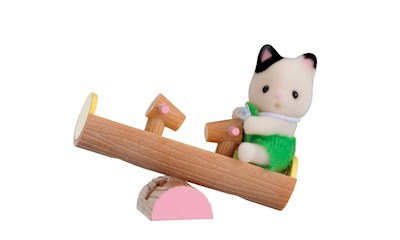 Baby Carry Case (Cat on See-saw)