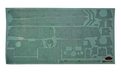 1/35 King Tiger Henschel Zim Sheet