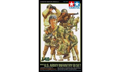 Plastikmodell US Army Infantry GI Set