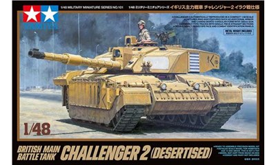 1/48 British Tank Challenger 2 ( desertised)