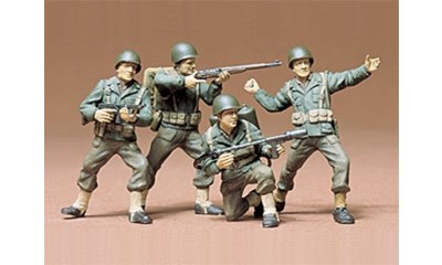 Plastikmodell US Infanterie
