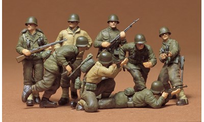 Plastikmodell US Infanterie